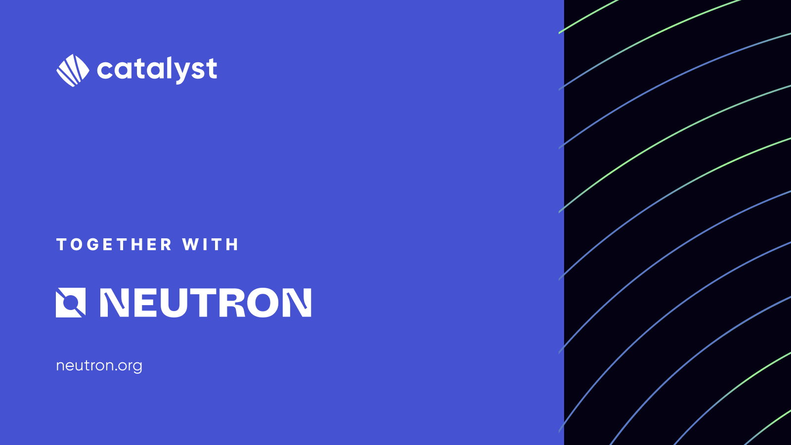 Catalyst Builds with Neutron to Bring Effortless Cross-Chain Swaps to the Cosmos Ecosystem